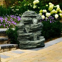 Goyard 50-0001-GYW Cascade Rock Outdoor Fountain - £155.33 GBP
