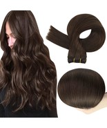 Full Shine Sew In Hair Extensions Real Human Hair 22 Inch Weft Extension... - $106.89