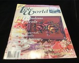 Tole World Magazine February 2001 12 Fabulous Florals, Design Details se... - $10.00