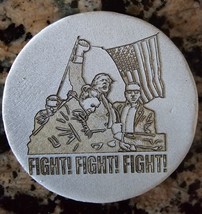 Trump Fight Fight Fight AssassInatiom Attempt Locker Mint .999 2Oz Round... - £76.61 GBP