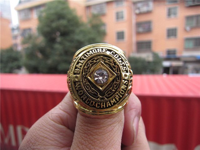 FreeShipping 1958 Baltimore Colts Championship Ring Solid Men Sport Jewe... - $25.49