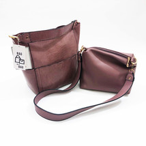 Jen &amp; Co Bag in a Bag Abby Vegan Leather Lizard Bucket Maeve Color - $47.98