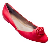 TALBOTS Womens Shoes Flat Loafers Coral Leather Size 8 - £35.40 GBP
