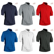 Sun Mountain Silvertip Short Sleeve Polo Golf Shirt. M - XL. Navy, White... - $50.18