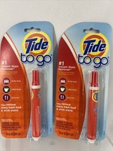 (2) Tide To Go Instant Stain Remover Liquid Pen 10 ml Travel - £5.23 GBP