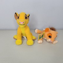 Disney Parks Lion King Nala and Kara Plush Set Stuffed Animals 5&quot; to 7&quot; Tall - £10.19 GBP