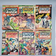 Ghost Rider Marvel Comics Lot 1974-1976 Bronze Age No. 4, 9, 12, 15, 17, 20 - $70.00