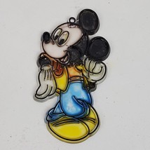 Vintage 1990s Mickey Mouse Christmas Tree Ornament Plastic 4 Inch - $13.10