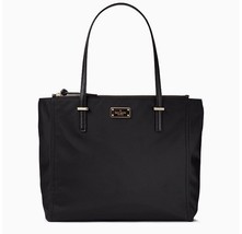 NWT Kate Spade Wilson Road Alyse Shoulder HandBag Black Nylon Crosbody WKRU4715 - £78.61 GBP