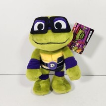 DONATELLO Teenage Mutant Ninja Turtle Mayhem Movie 8&quot; Plush Stuffed TMNT 2023 - £22.55 GBP