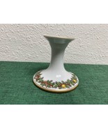 Fitz &amp; Floyd ST NICHOLAS Candlestick 4&quot; Vintage Christmas - $54.66 CAD