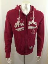 Arizona State ASU Men&#39;s Red Campus Crew Long Sleeve Full Zip Hoodie Size... - $10.79 CAD