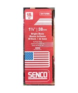 Senco DA17EPBN 15ga x 1-1/2&quot; Bright Basic Finishing Nail, 4000pcs - £29.95 GBP