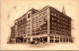 Vtg Postcard 1938 Broadview Hotel - East St. Louis Illinois IL - Broadway &amp; 5th - £11.64 GBP