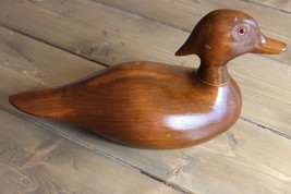 Vintage Hand Carved Decorative Duck Decoy by John Jake Ilko Berwin, IL - £89.31 GBP
