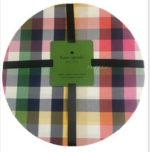 kate spade Prospect Park 15&quot; Round Vinyl Placemats Set of 6 Indoor Outdoor - £42.75 GBP