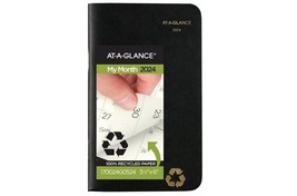 AT-A-GLANCE Recycled 2024-2025 Pocket Planner, Size 3-1/2 x 6 -70-024G-05 - £14.27 GBP