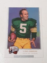 Paul Hornung Green Bay Packers 2008 Upper Deck Football Heroes Card #222 - £0.78 GBP