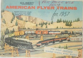 Vintage American Flyer S Gauge Gilbert Toy Trains &amp; Accessories Catalog ... - $6.00