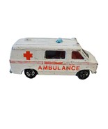 Vintage 1977 Tomica Tomy Pocket Cars Red White Chevy Ambulance Van Blue ... - $320.24 MXN