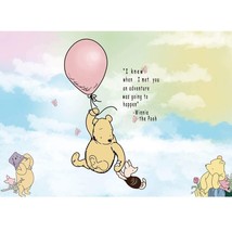 Wininie The Pooh Photography Background Light Blue Hot Air Kids Baby 5x3ft - £10.59 GBP