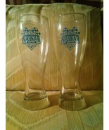 2 Orlando Nascar Cafe Beer Glasses Blue - £23.36 GBP