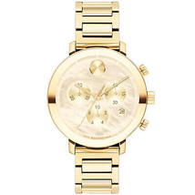 Movado Women&#39;s Bold Gold Dial Watch - 3600788 - £397.82 GBP