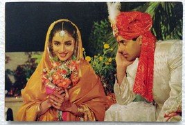 Bollywood Actor Super Star - Madhuri Dixit - Salman Khan - Postcard Post... - £19.98 GBP