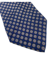 Christian Dior Tie All Silk Blue Print Designer Vintage 1960s Paris New ... - $736.63 MXN