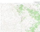 Jet Spring, Nevada 1971 Vintage USGS Topo Map 7.5 Quadrangle Topographic - $23.99