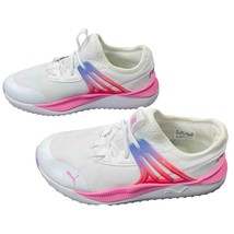 Puma Kids Shoes Size 1C | White Pink Gradient | Youth Sneakers | Great C... - £24.86 GBP