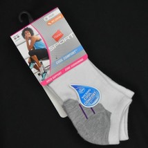 Hanes Sport Womens Cool Comfort No Show Socks Size 5 - 9 3 pack - £7.99 GBP