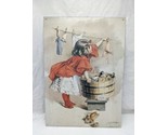 1995 Ivory Soap Girl Tin Sign 11 1/2&quot; X 16 1/2&quot; - $29.69