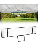 KEMIMOTO Universal Golf Cart Rear View Mirror 4-Panel Adjustable Convex ... - $66.89 CAD