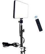 Led Desk Bi-Color Video Light, Key Light With C-Clamp Stand, 2700K-5700K - €50,30 EUR