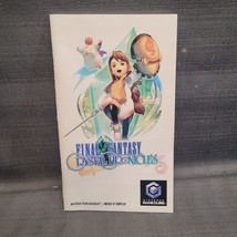 Instruction Manual Only! Final Fantasy Crystal Chronicles Nintendo Gamecube - £7.40 GBP