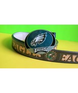 PHILADELPHIA EAGLES Genuine  Leather Belt &amp; and Matching Limited Edition... - $829.36 MXN