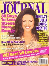 1997 October Ladies&#39; Home Journal Julia Louis Dreyfus Tom Selleck Breast Cancer - $34.69