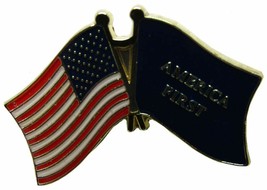 Wholesale Pack of 3 USA &amp; Trump America First Blue Bike Hat Cap lapel Pin - £9.49 GBP