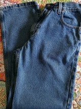 Old Navy ~  Men&#39;s Size 30 x 30 ~ Loose ~ Denim Blue Jeans ~ 100% Cotton - £20.92 GBP