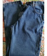 Old Navy ~  Men&#39;s Size 30 x 30 ~ Loose ~ Denim Blue Jeans ~ 100% Cotton - $498.41 MXN