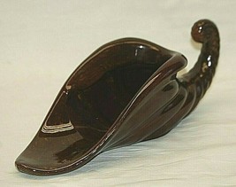 Vintage Ceramic Cornucopia Horn of Plenty Table Centerpiece Thanksgiving... - £25.65 GBP
