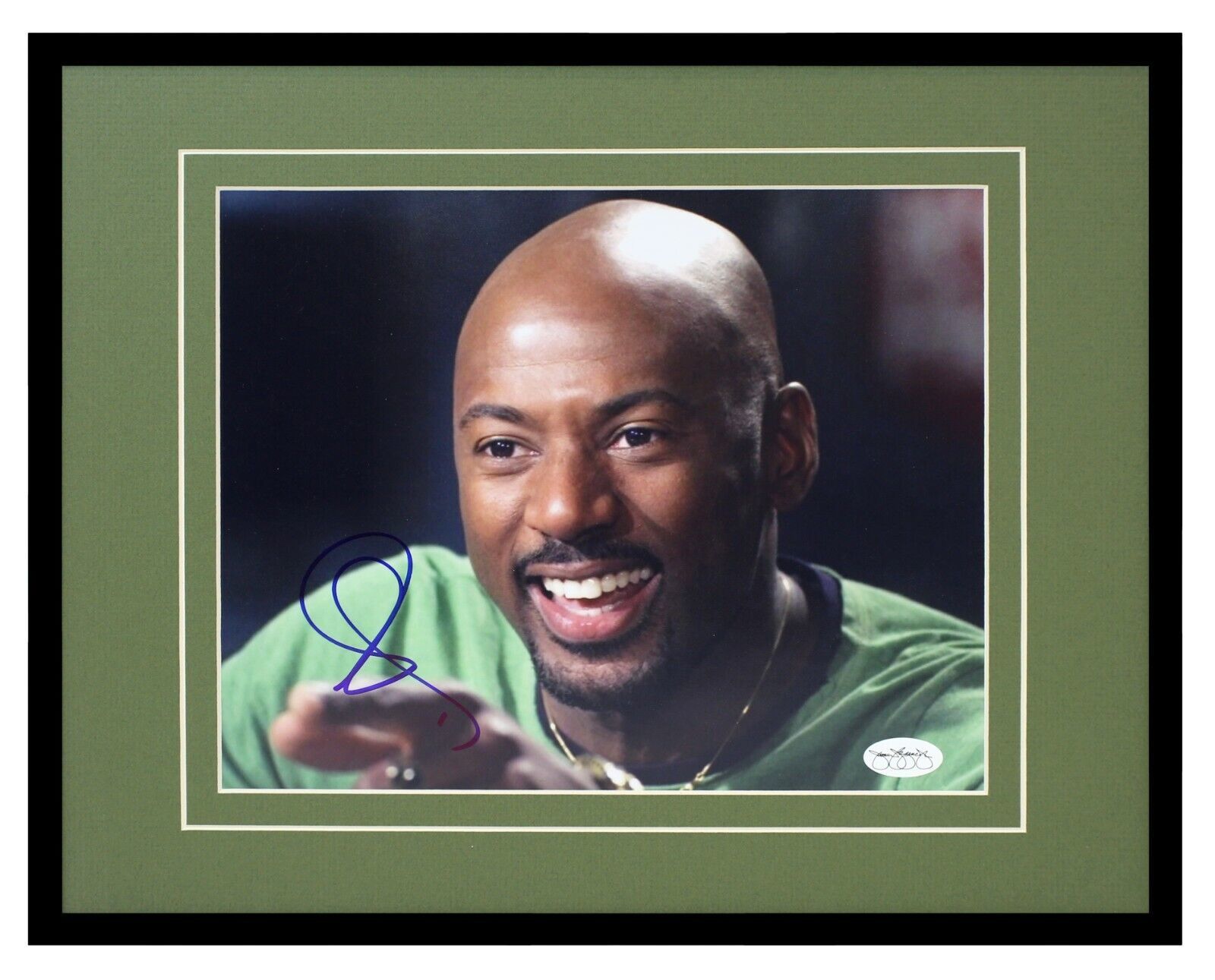 Romany Malco Signed Framed 11x14 Photo Display JSA The 40 Year Old
