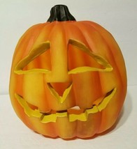 Vintage Halloween 9&quot; Blow Mold Jack-O-Lantern Pumpkin No Light MINT!  - £19.89 GBP