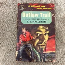 Outlaw Trail by E.E. Halleran Pulp Action Western a Pocket Books Paperback 1951 - £9.58 GBP