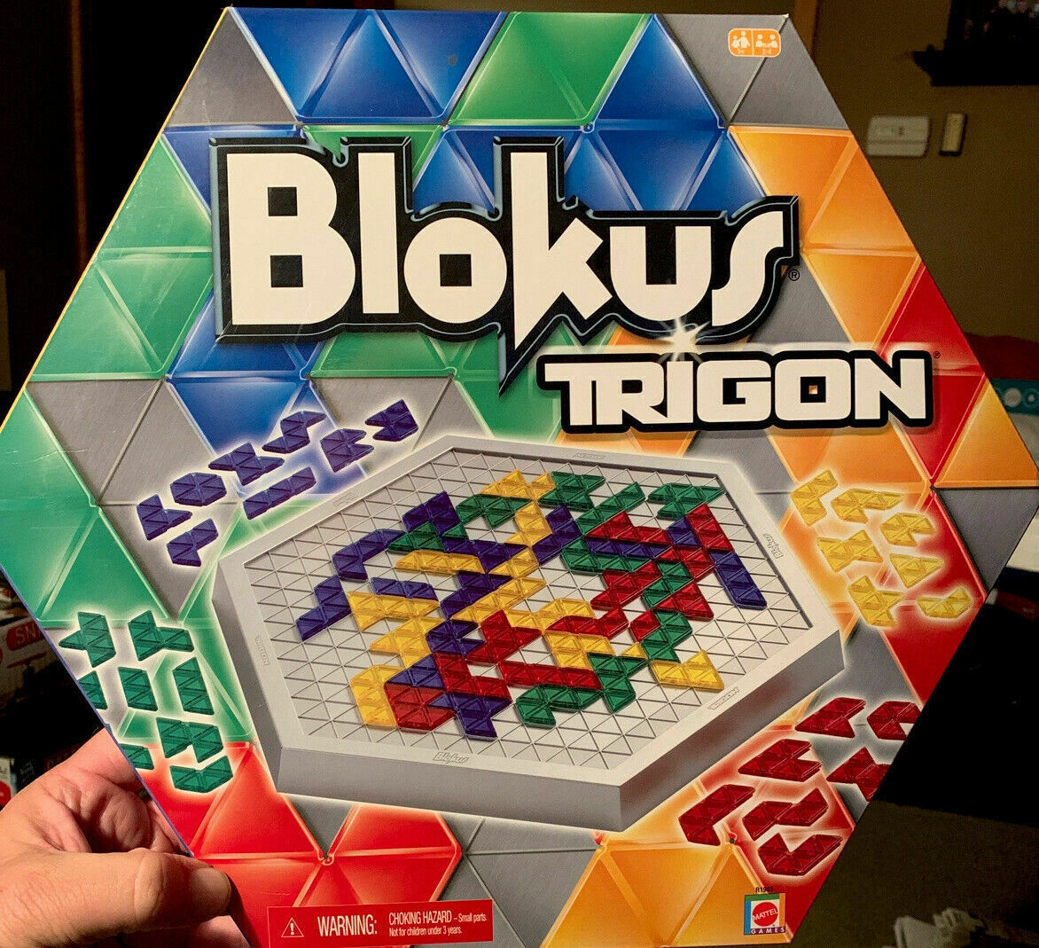 Blokus Trigon Board Game Educational Insights 2006 Complete - £24.05 GBP