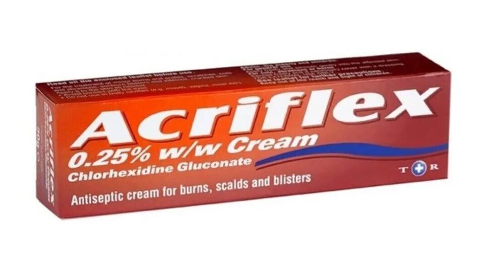 Acriflex Cream for Burns 30g - $4.78
