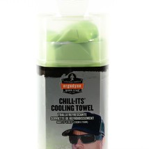 Chill Its Evaporative Cooling Towel Lime NEW Ergodyne 6602 Heat Relief W... - £5.69 GBP