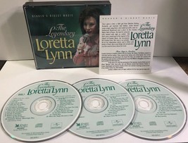 Loretta Lynn - The Legendary Loretta Lynn (CD X 3 Reader&#39;s Digest) RARE VG++9/10 - £47.95 GBP