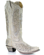 Corral Women&#39;s Angela Western Boots - Snip Toe - £190.42 GBP